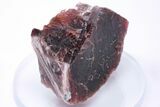 Rare, Red Villiaumite Crystal Section - Murmansk Oblast, Russia #195328-2